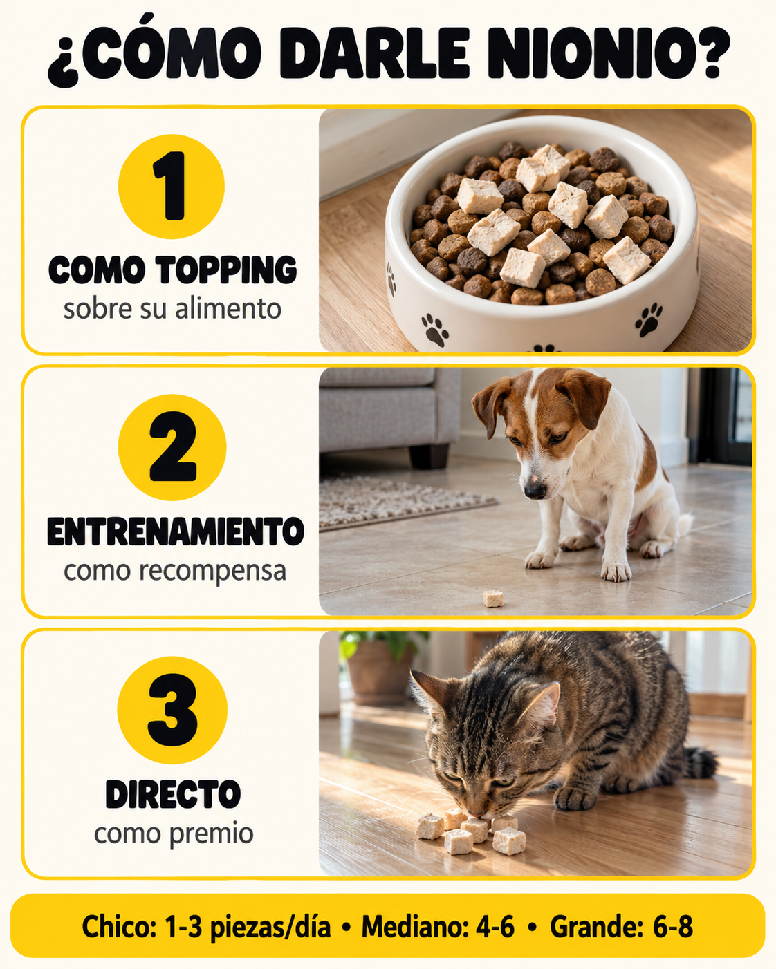 Cubitos de Pollo