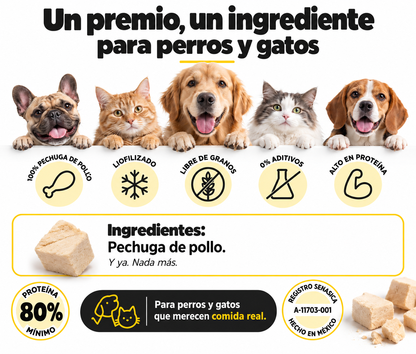 Cubitos de Pollo