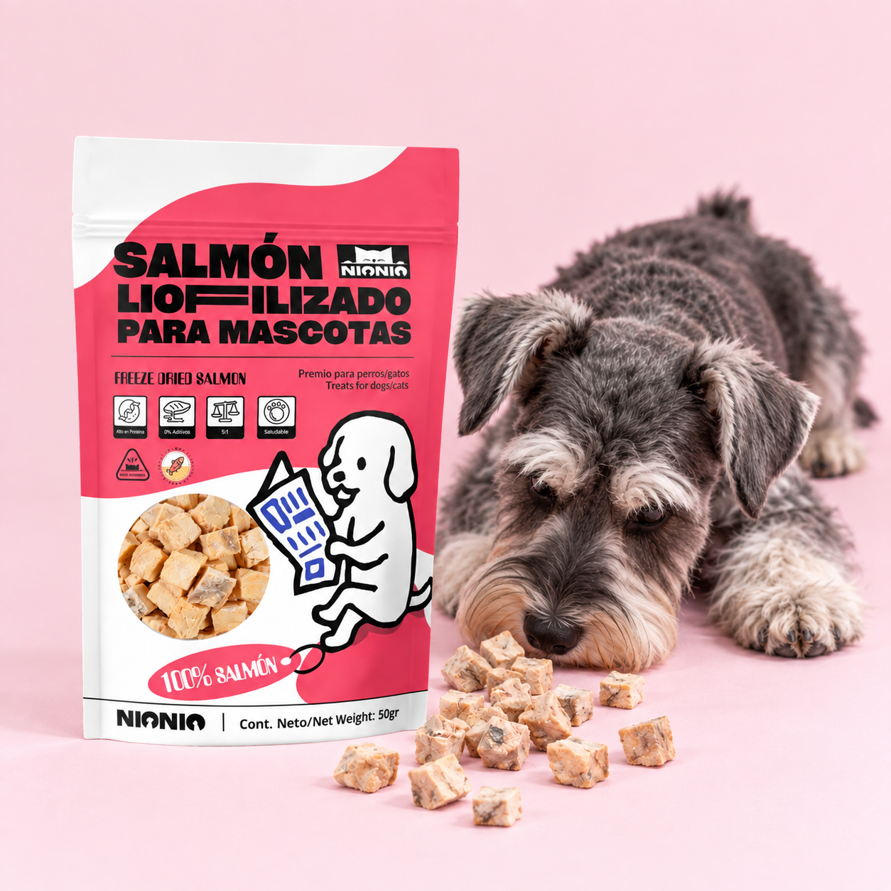 Cubitos de Salmón