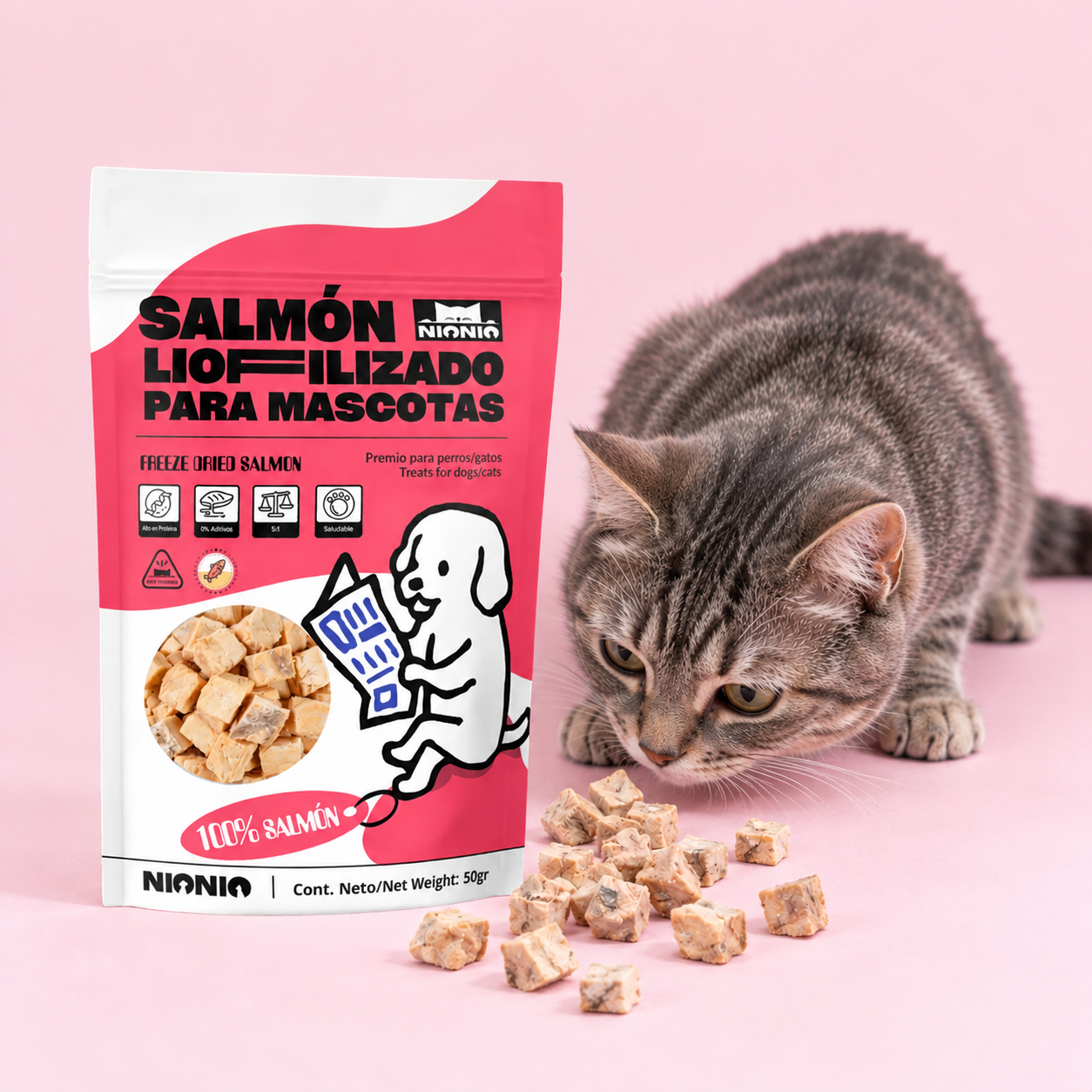 Cubitos de Salmón