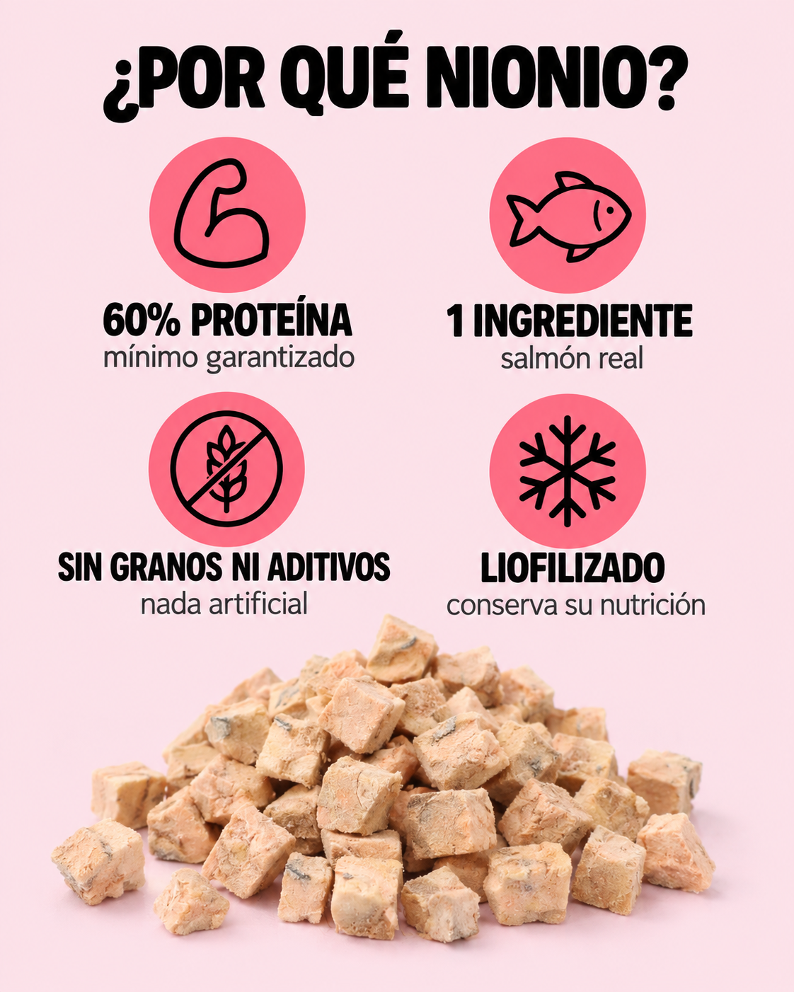 Cubitos de Salmón